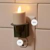 imageLuminara Flameless Candle Black Nightlight with Motion Sensor  Plugin Night LED Light with Patented RealFlame Effect Technology  Safe for Kids and Pets  Auto Dusk to DawnLoden Green