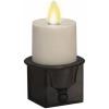 imageLuminara Flameless Candle Black Nightlight with Motion Sensor  Plugin Night LED Light with Patented RealFlame Effect Technology  Safe for Kids and Pets  Auto Dusk to DawnBlack