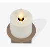 imageLuminara Flameless Candle Black Nightlight with Motion Sensor  Plugin Night LED Light with Patented RealFlame Effect Technology  Safe for Kids and Pets  Auto Dusk to DawnWarm Taupe
