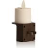 imageLuminara Flameless Candle Black Nightlight with Motion Sensor  Plugin Night LED Light with Patented RealFlame Effect Technology  Safe for Kids and Pets  Auto Dusk to DawnBronze