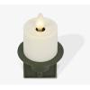 imageLuminara Flameless Candle Black Nightlight with Motion Sensor  Plugin Night LED Light with Patented RealFlame Effect Technology  Safe for Kids and Pets  Auto Dusk to DawnLoden Green