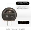 imageLuminara Flameless Candle Black Nightlight with Motion Sensor  Plugin Night LED Light with Patented RealFlame Effect Technology  Safe for Kids and Pets  Auto Dusk to DawnBlack