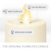 imageLuminara Flameless Candle Black Nightlight with Motion Sensor  Plugin Night LED Light with Patented RealFlame Effect Technology  Safe for Kids and Pets  Auto Dusk to DawnLoden Green