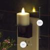 imageLuminara Flameless Candle Black Nightlight with Motion Sensor  Plugin Night LED Light with Patented RealFlame Effect Technology  Safe for Kids and Pets  Auto Dusk to DawnBlack