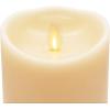 imageLuminara Flameless Pillar Candle  Moving Flame LED Battery Operated Lights with Real Vanilla Scented Wax  Remote Ready  Remote Sold Separetely  Ivory White  35quot x 5quot
