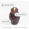 imageLuminara Poison Bottle Flameless LED Candle Imperial Purple Wax Battery Operated Moving Flame Halloween Decor with Timer Spooky Home DecorationChocolate Torte