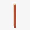 imageLuminara  Flameless Battery Operated Taper Candle  Irish Cream  Pack of 11x95  LED Flickering Flame  Realistic Safe for Home Kids and PetsAdobe Smooth