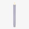 imageLuminara  Flameless Battery Operated Taper Candle  Irish Cream  Pack of 11x95  LED Flickering Flame  Realistic Safe for Home Kids and PetsGentle Lavender