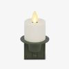 imageLuminara Flameless Candle Black Nightlight with Motion Sensor  Plugin Night LED Light with Patented RealFlame Effect Technology  Safe for Kids and Pets  Auto Dusk to DawnLoden Green
