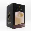 imageLuminara Flameless Pillar Candle  Moving Flame LED Battery Operated Lights with Real Vanilla Scented Wax  Remote Ready  Remote Sold Separetely  Ivory White  35quot x 5quot