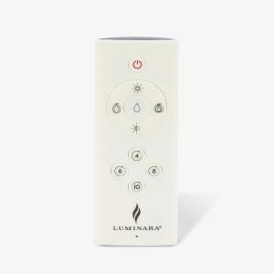 imageLuminara 10 Features Rechargeable Remote Control OnOff Timer Dimmer Flicker Speed Flameless Candle USB TypeC Cable Included