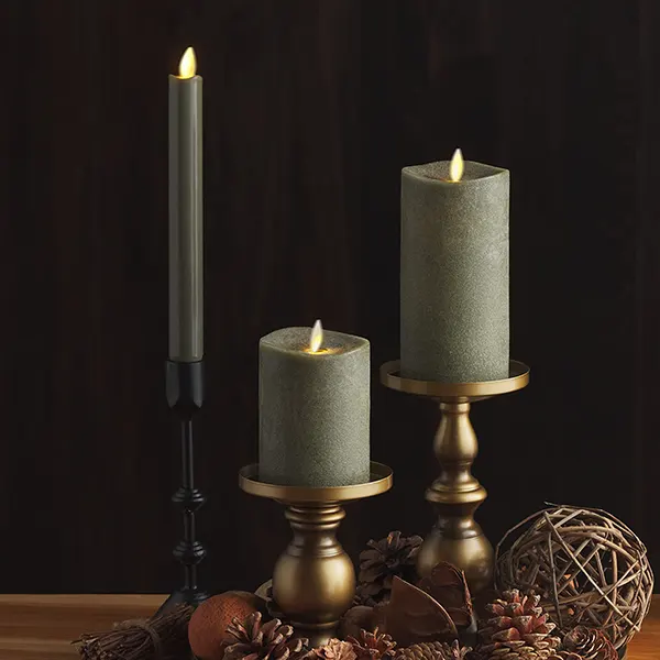 Chalky Finish Pillars