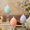 imageLuminara  Flameless Holiday Crystal Beads Glitter Sphere Candle  Spring Lake  Pack of 14x425  Auto Timer Builtin 5Hour Timer Indoor UseChalky Gentle Lavender