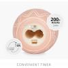imageLuminara  Flameless Holiday Crystal Beads Glitter Sphere Candle  Spring Lake  Pack of 14x425  Auto Timer Builtin 5Hour Timer Indoor UseDusky Rose