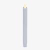 imageLuminara  Flameless Battery Operated Taper Candle  Holiday Red  Pack of 11x95  LED Flickering Flame  Realistic Safe for Home Kids and PetsLight Gray