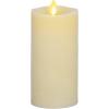imageLuminara  Flameless LED Battery Operated Flickering Pillar Candles  Ivory  Pack of 13x45  Realistic Moving Flame Real Wax IndoorOutdoor DecorIvory