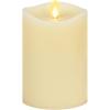 imageMatchless Candle Co by Luminara Moving Flame LED Candle Melted Edge Smooth Finish Real Wax Unscented Timer Remote Ready  Pearl Ivory 35quot x 55quot35 x 55