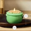 imageLuminara Lucky Green Pot of Gold Candle  Flickering RealFlame Technology Flameless LED Remote Ready Classic Green St Patricks Day 48quot x 43quot