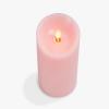 imageLuminara Sunlit Honey Garden Pillar Candles  Flameless RealFlame NatureInspired Battery Operated LED Decor  Spring Summer Collection  3quot x 45quotSaga Rose