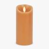 imageLuminara Sunlit Honey Garden Pillar Candles  Flameless RealFlame NatureInspired Battery Operated LED Decor  Spring Summer Collection  3quot x 45quotSunlit Honey