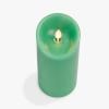 imageLuminara Sunlit Honey Garden Pillar Candles  Flameless RealFlame NatureInspired Battery Operated LED Decor  Spring Summer Collection  3quot x 45quotVibrant Green