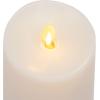 imageMatchless LED Flameless Pillar Candle Melted Edge Unscented Moving Flame Real Wax 5Hour Timer Battery Powered Remote Ready 55inch55inch