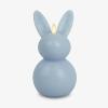 image:imageLuminara Easter Bunny Candle 45 x 45 x 85 Flameless RealFlame HolidayInspired Decor AA Batteries Flickering LED Flame Cashmere BlueCashmere Blue