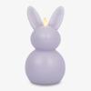 image:imageLuminara Easter Bunny Candle 45 x 45 x 85 Flameless RealFlame HolidayInspired Decor AA Batteries Flickering LED Flame Cashmere BlueGentle Lavender