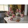image:imageLuminara Classic Candy Cane Holiday Collection Flameless Candles Real Wax LED Pillar Taper and Sphere Timer Remote Ready