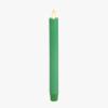 image:imageLuminara  Flameless Battery Operated Taper Candle  Sunlit Honey  Pack of 11x95  LED Flickering Flame  Realistic Safe for Home Kids and PetsVibrant Green