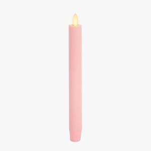 image:imageLuminara  Flameless Battery Operated Taper Candle  Sunlit Honey  Pack of 11x95  LED Flickering Flame  Realistic Safe for Home Kids and PetsSaga Rose