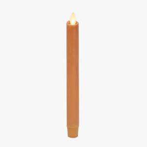 image:imageLuminara  Flameless Battery Operated Taper Candle  Sunlit Honey  Pack of 11x95  LED Flickering Flame  Realistic Safe for Home Kids and PetsSunlit Honey