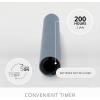 image:imageLuminara  Flameless LED Battery Operated Flickering Taper Candles  Cornflower Blue  Pack of 2 1 x 975 Realistic Moving Flame Wax UnscentedBlue