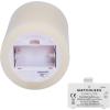 image:imageMatchless Candle Co by Luminara Moving Flame LED Candle Melted Edge Smooth Finish Real Wax Unscented Timer Remote Ready  Pearl Ivory 35 x 7535 x 75