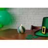 image:imageLuminara Moving Flame LED Candle  Unscented Real Wax Chalk Rope Ball  Timer Flameless Flickering for Home Centerpiece Coastal Christmas DecorCandy Cane Green