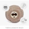 image:imageLuminara Moving Flame LED Candle  Unscented Real Wax Chalk Rope Ball  Timer Flameless Flickering for Home Centerpiece Coastal Christmas DecorTimeless Taupe Rope Ball