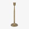 image:imageLuminara Wrought Iron Taper Candlestick Holder  Vintage Antique Brass 825 Home Decor Elegant Dining Table Centerpiece for Moving Flame CandlesBrass
