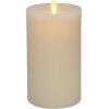 image:imageLuminara Wick to Flame Moving Flame LED Candle Flameless Pillar Real Wax Recessed Top Edge Ivory 72inch72inch