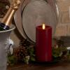 image:imageLuminara Bundle Set of 2 Moving Flame Burgundy Flameless LED Candle 45  65