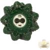image:imageLuminara Set of 2  Flickering Flameless Christmas Tree Candles  Green All Over Glitter Finish
