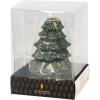 image:imageLuminara Set of 2  Flickering Flameless Christmas Tree Candles  Green All Over Glitter Finish