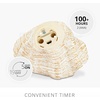 image:imageLuminara Coastal Seashell Flameless Candle Moving Flame LED Real Wax Candle Tun ShellClamshell
