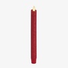 image:imageLuminara EXC COL Glitter Flameless Candle Taper  1 x 95 Holiday GreenHoliday Red